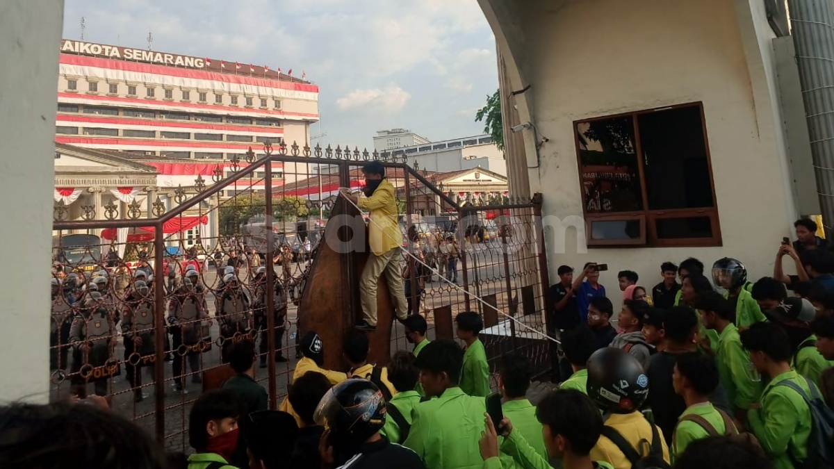 Amankan Puluhan Pelajar, Polisi Panggil Ortu untuk Tanyakan Apa Alasan Siswa SMK Ikut Aksi di Depan DPRD Kota Semarang