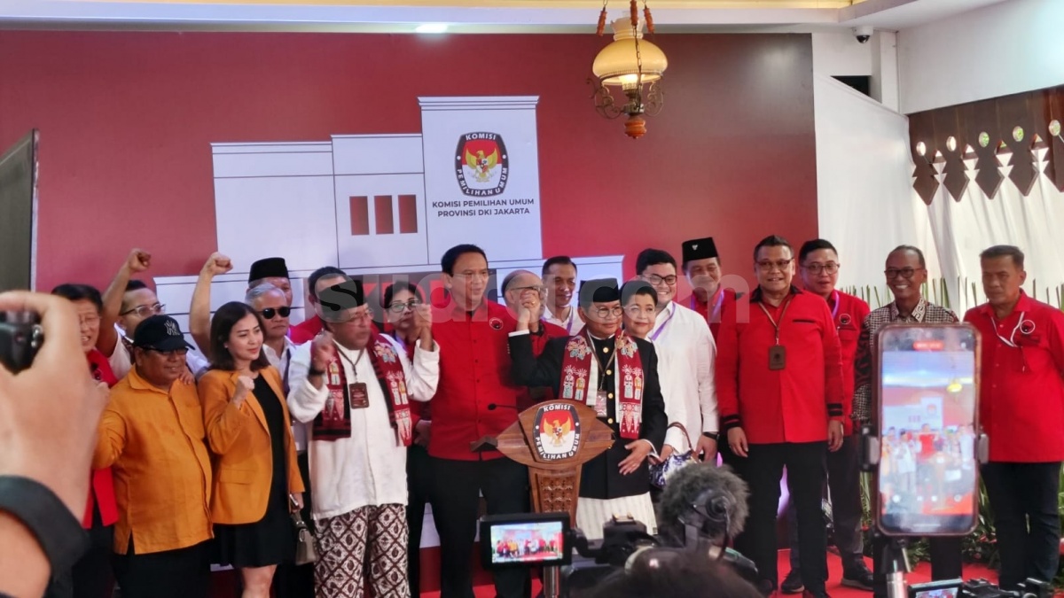 Sat Set Langsung Daftar KPU, Pramono Anung: Kita Paling Cepat Dan Berani Tarung