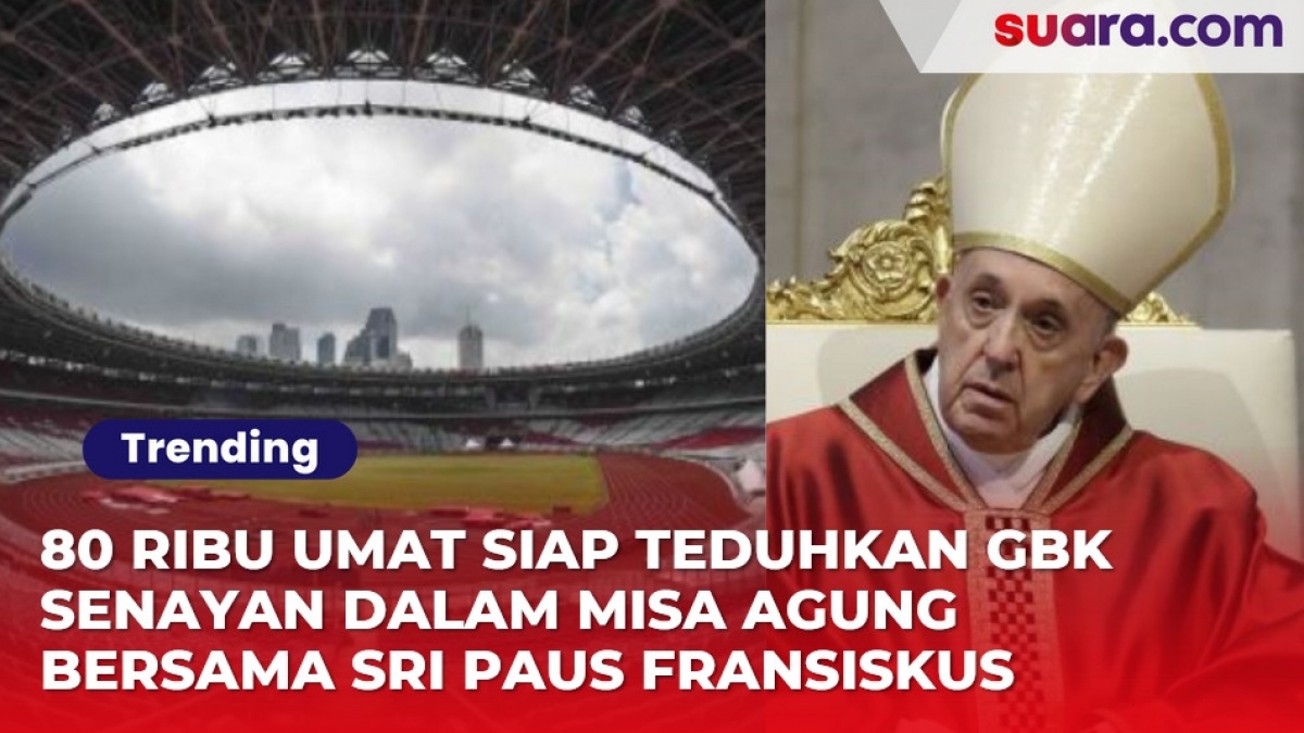 Kedatangan Paus Fransiskus, Ini Pengalihan Arus di Sekitar Stadion Gelora Bung Karno