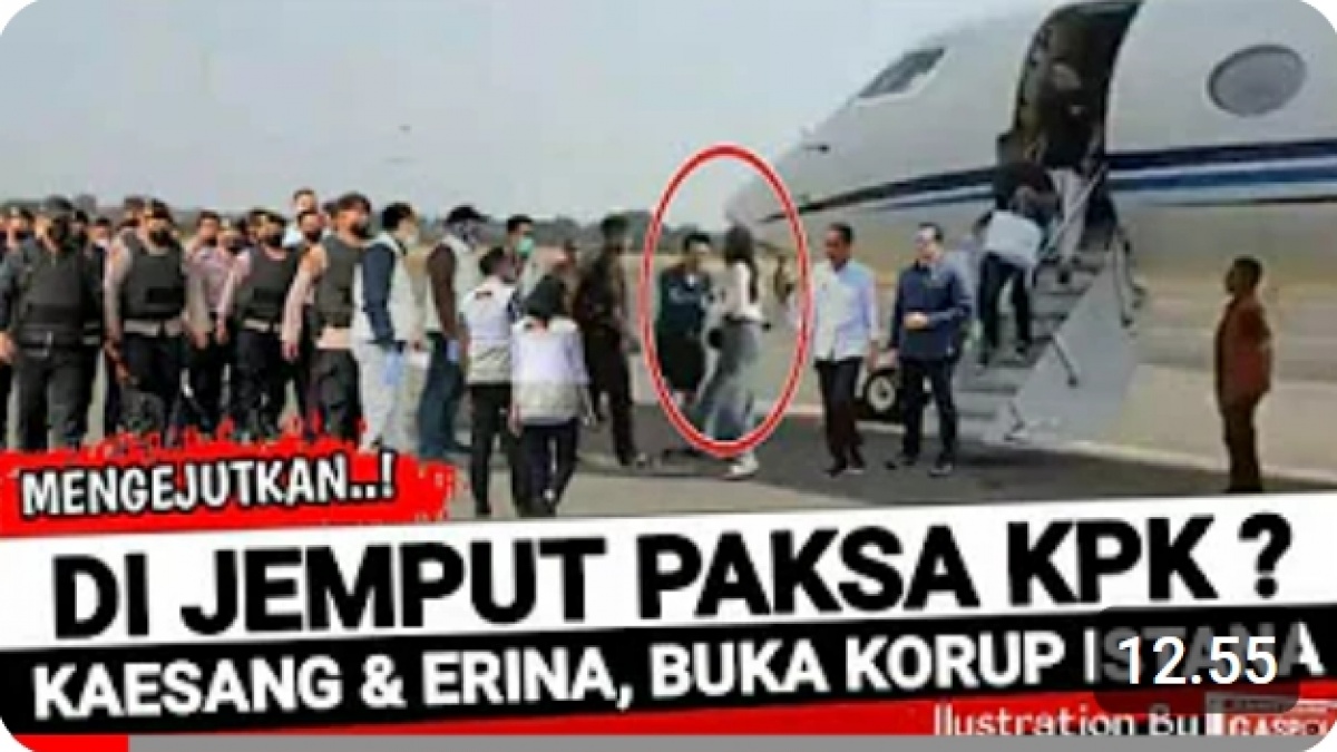 Cek Fakta: Dijemput Paksa KPK? Kaesang dan Erina Buka Korup Istana