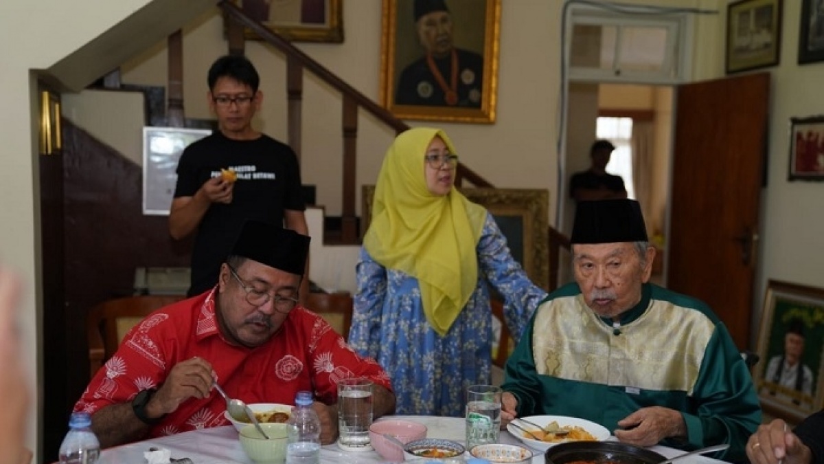 Sowan ke Mantan Wagub, Rano Karno Tebar Janji Ini di Depan Eddie Marzuki Nalapraya