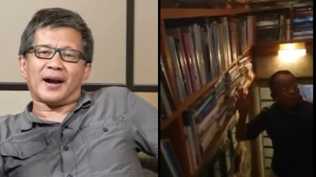 Penampakan Isi Rumah Rocky Gerung Gambarkan Kualitas Otak: Toilet Beda dari Lainnya