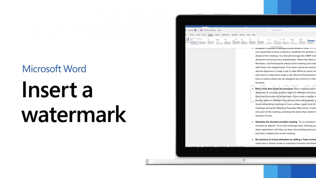 Cara Membuat Watermark di Microsoft Word, Lindungi Dokumen Penting Anda