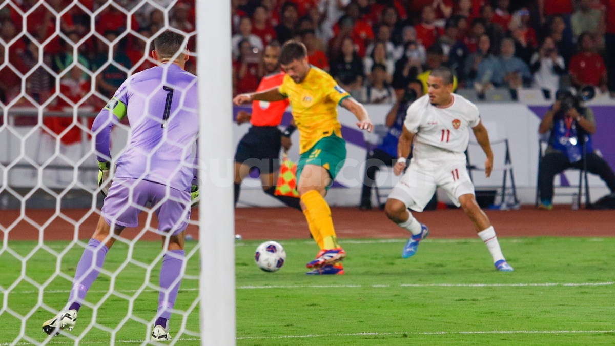 Hasil Timnas Indonesia vs Australia di Babak Pertama: Digempur Habis-habisan