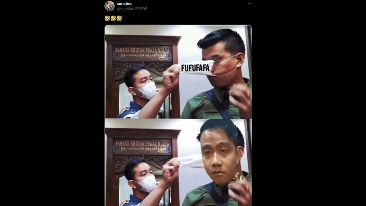 Gibran Bantah Jadi Pemilik Akun Kaskus Fufufafa, Aksi Paksa Copot Masker Paspampres Kembali Viral: Ini Bukan Asli?