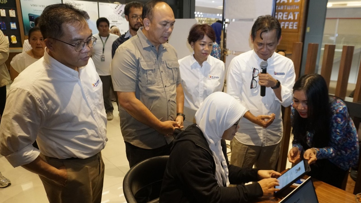 XL Axiata Uji Coba Registrasi Kartu Prabayar dengan Teknologi Biometrik