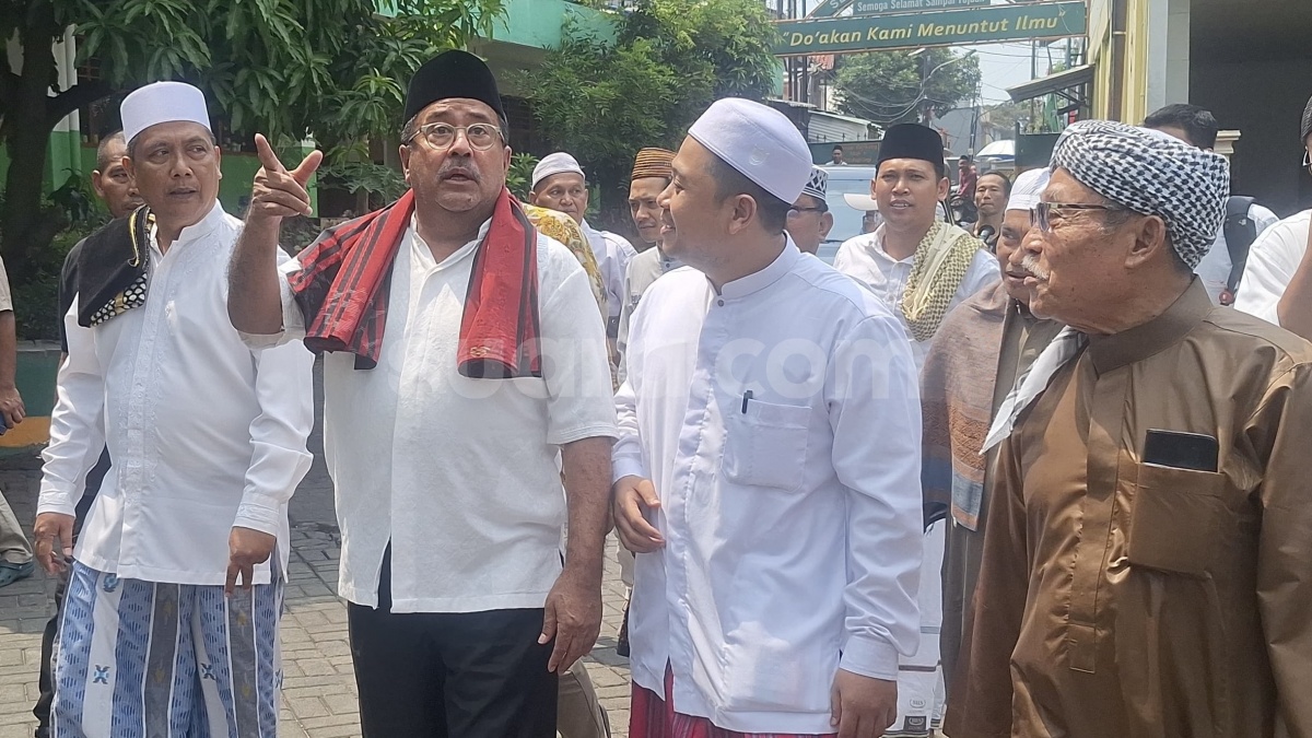 Sowan ke Ponpes di Jaktim, Bang Doel Sebut Pembangunan Manusia Lebih Penting Ketimbang Infrastruktur