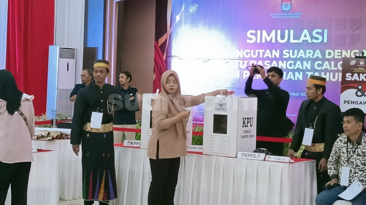 Simulasi Pemungutan Suara: Kotak Kosong Bukan Idola Warga Maros