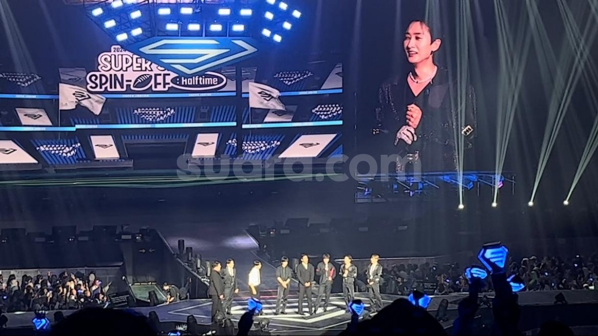 Eunhyuk Super Junior Sapa Fans Indonesia saat Konser: Sayang, Assalamualaikum