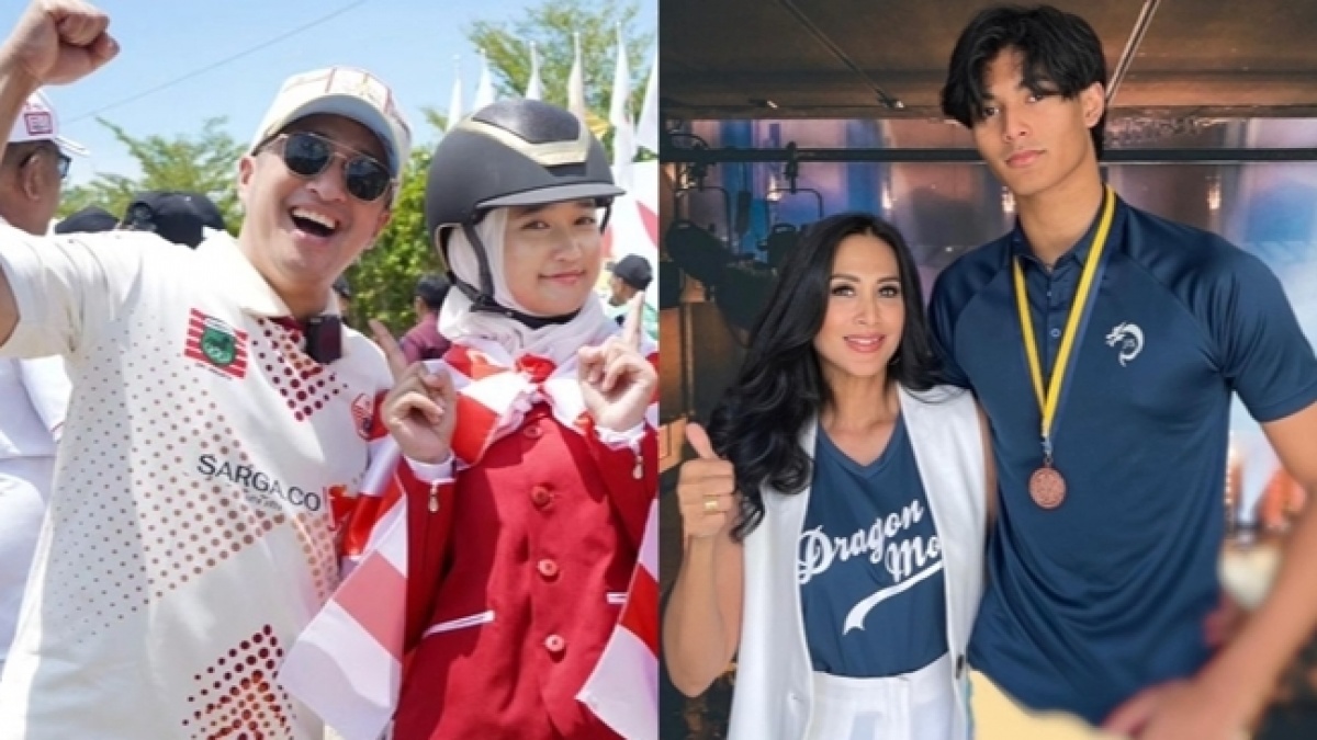 5 Potret Anak Artis jadi Atlet Berprestasi, Ada yang Raih Emas di PON 2024