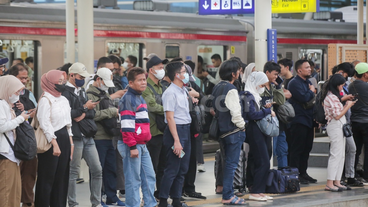 Kondisi Stasiun Kondusif, Operasional KRL Hari Ini Normal