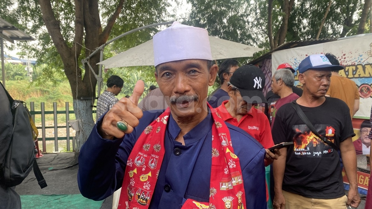 Sambangi Warga Tebet, Rano Karno Disambut Haji Sodik: Kite Kan Ketua RT
