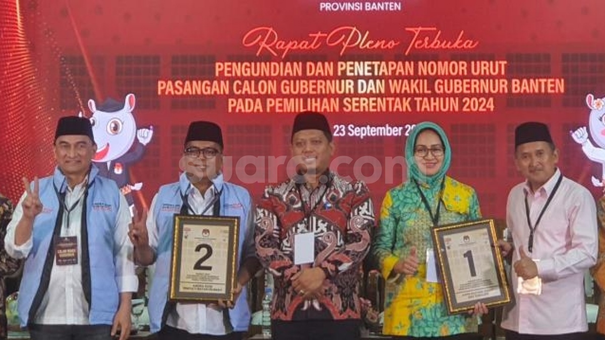 Pilgub Banten 2024, Paslon Airin-Ade Sumardi Nomor Urut 1, Andra Soni-Dimyati 2