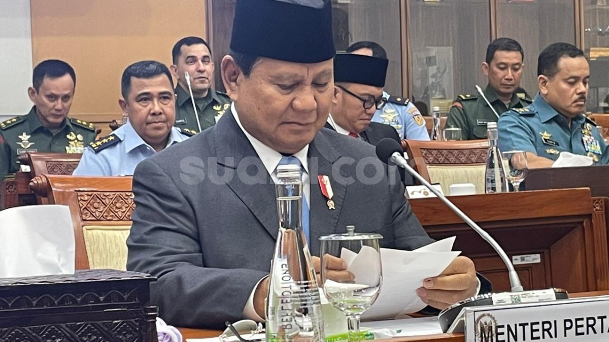 Prabowo Pamit Sebagai Menhan Ke Komisi I DPR: Tugas Lebih Besar Menunggu Kita