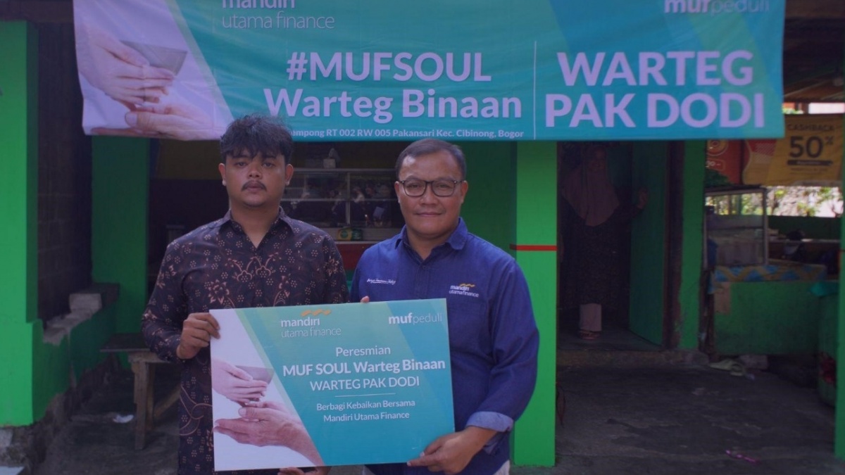 Dukung Pertumbuhan UMKM Melalui Program MUF Soul Warteg Binaan