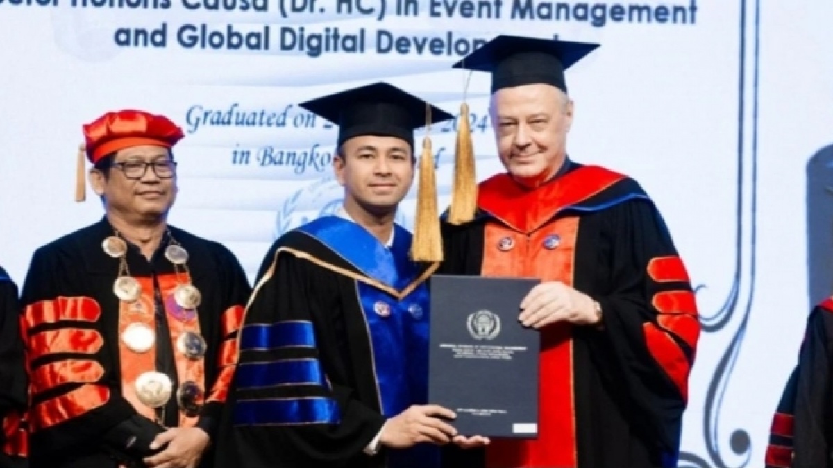Kampus Pemberi Gelar Doktor ke Raffi Ahmad Klaim Resmi Terdaftar di Kemenkumham RI