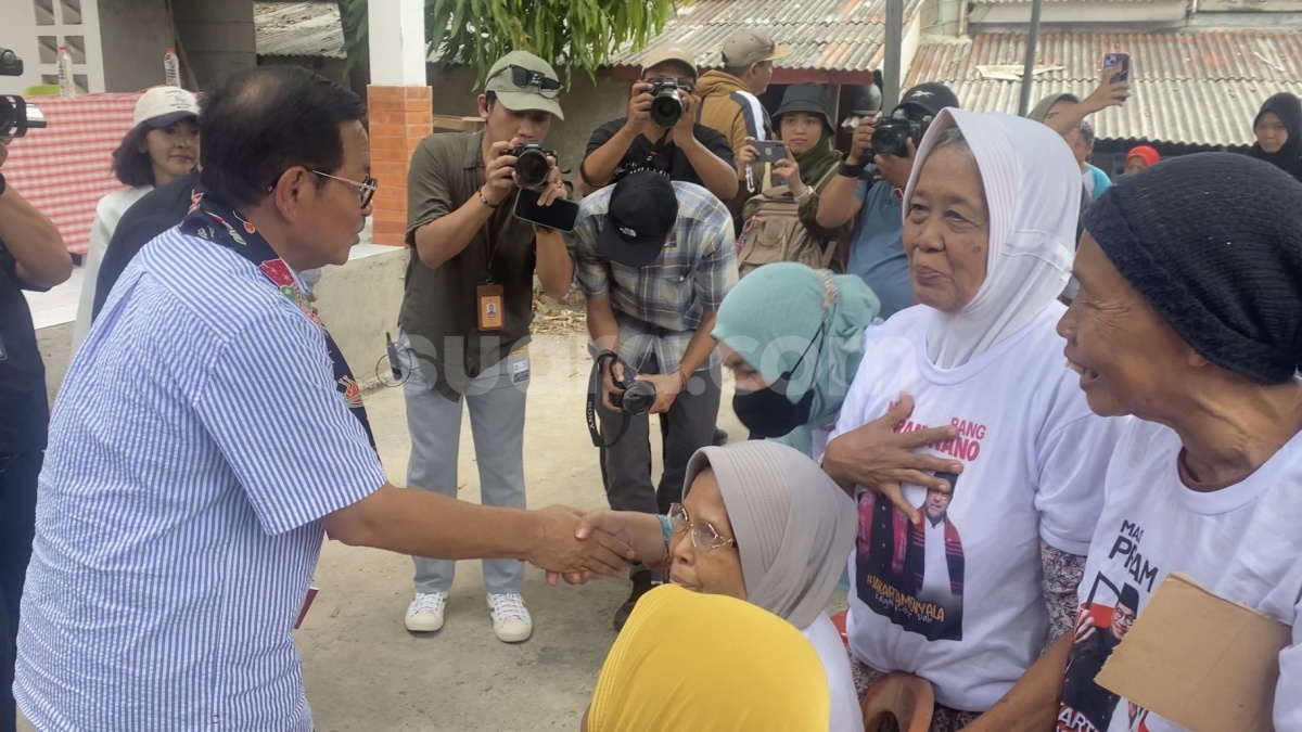 Pramono Blusukan Ke Pesanggrahan, Warga Malah Nanyain Rano Karno: Bang Doelnya Mana