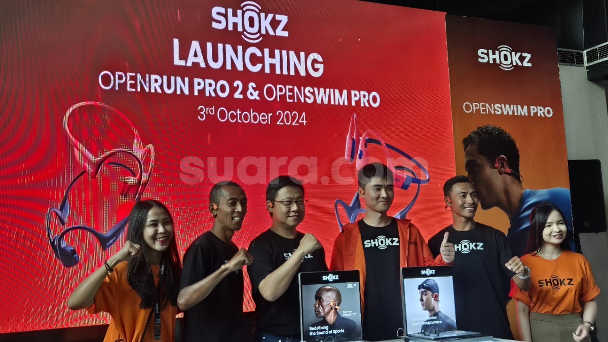 Erajaya Boyong SHOKZ OpenRun Pro 2 dan OpenSwim Pro, Harga Rp2 Jutaan, Bisa Simpan 8.000 Lagu