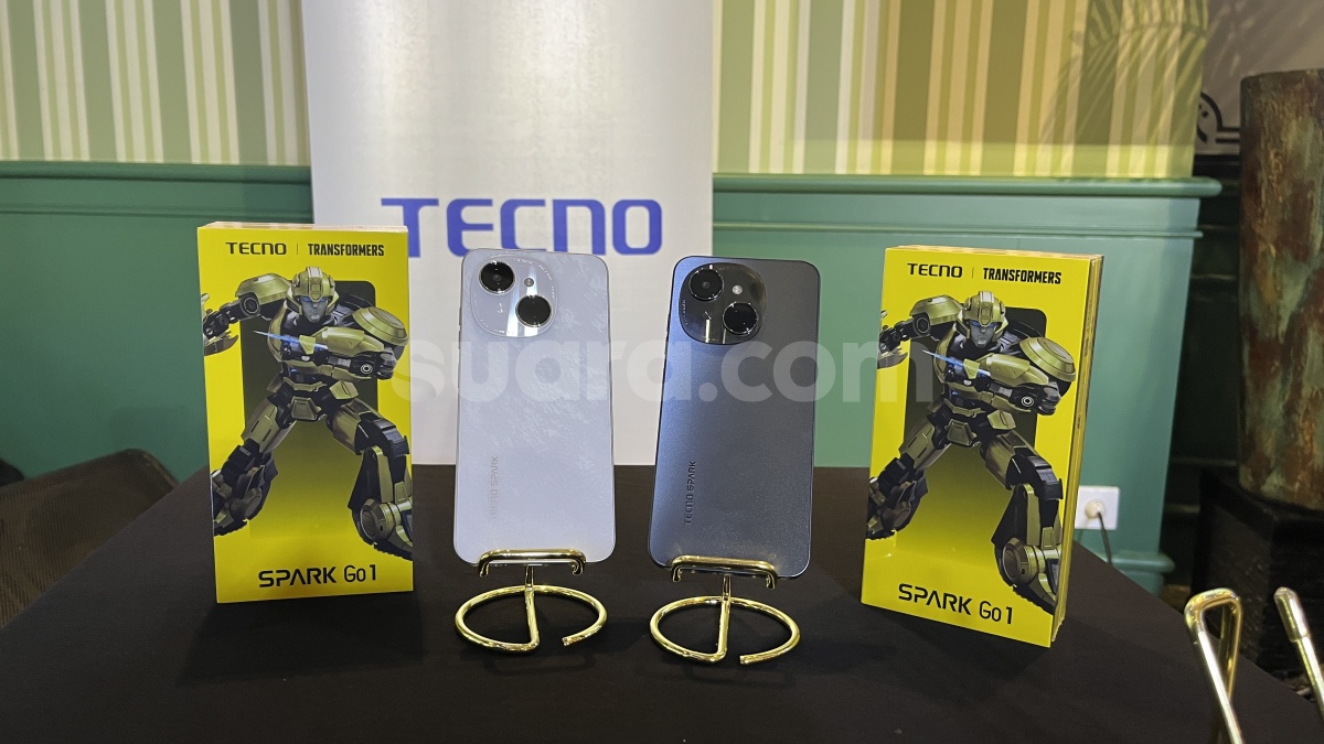 Tecno Spark Go 1 Resmi Masuk Indonesia, HP Murah Mirip iPhone 15