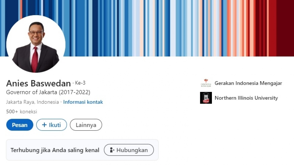 Akun Linkedln Anies Baswedan Error, Warganet Curiga Disabotase, Benarkah?
