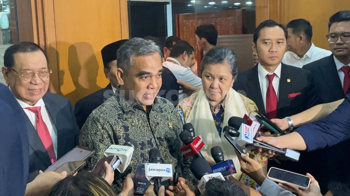 Soal Kader PDIP di Kabinet Prabowo, Ahmad Muzani: InsyaAllah Ada