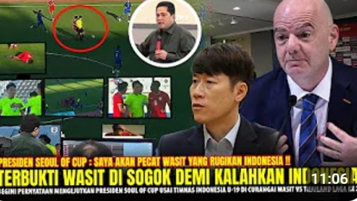 Cek Fakta: Terbukti, Wasit Disogok Demi Kalahkan Timnas Indonesia