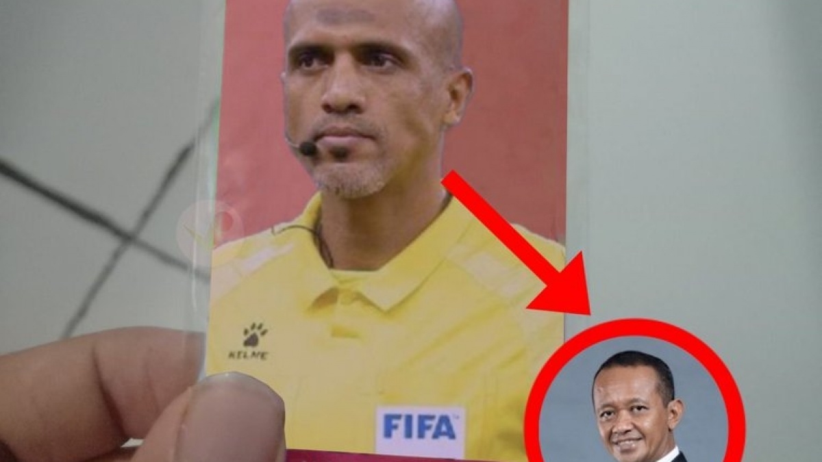 Dituduh Sama-sama Curang, Publik Ungkap Kemiripan Wasit Ahmed Al Kaf dan Bahlil Lahadalia: Emang 11 12..