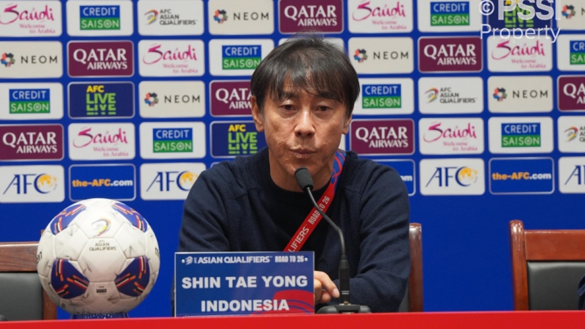 Shin Tae-yong Ungkap Penyebab Timnas Indonesia Kebobolan Dua Gol