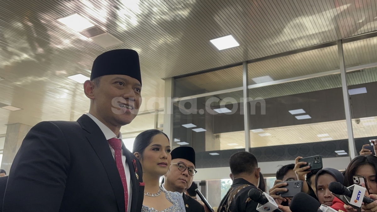 Ucapkan Selamat ke Prabowo-Gibran, AHY Ungkit Kinerja Era Jokowi-Maruf, Apa Katanya?