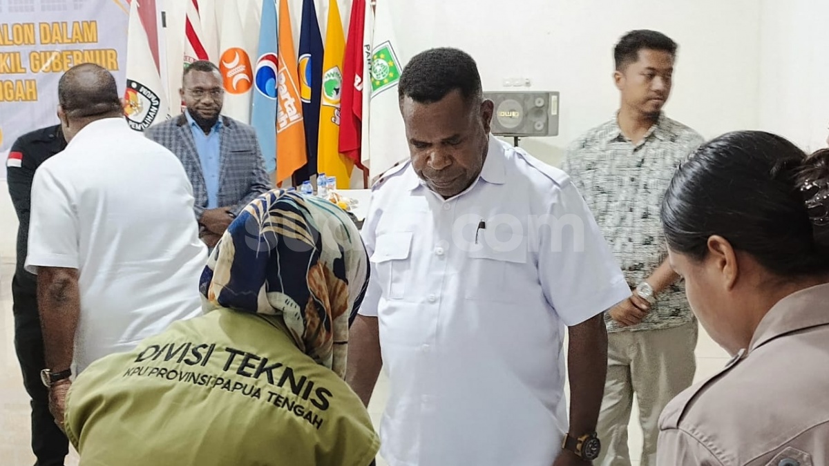 Jhon Wempi Wetipo Ajukan Nama Agustinus Anggaibak Jadi Wagub Pengganti Mendiang Ausilius, Keluarga Menolak