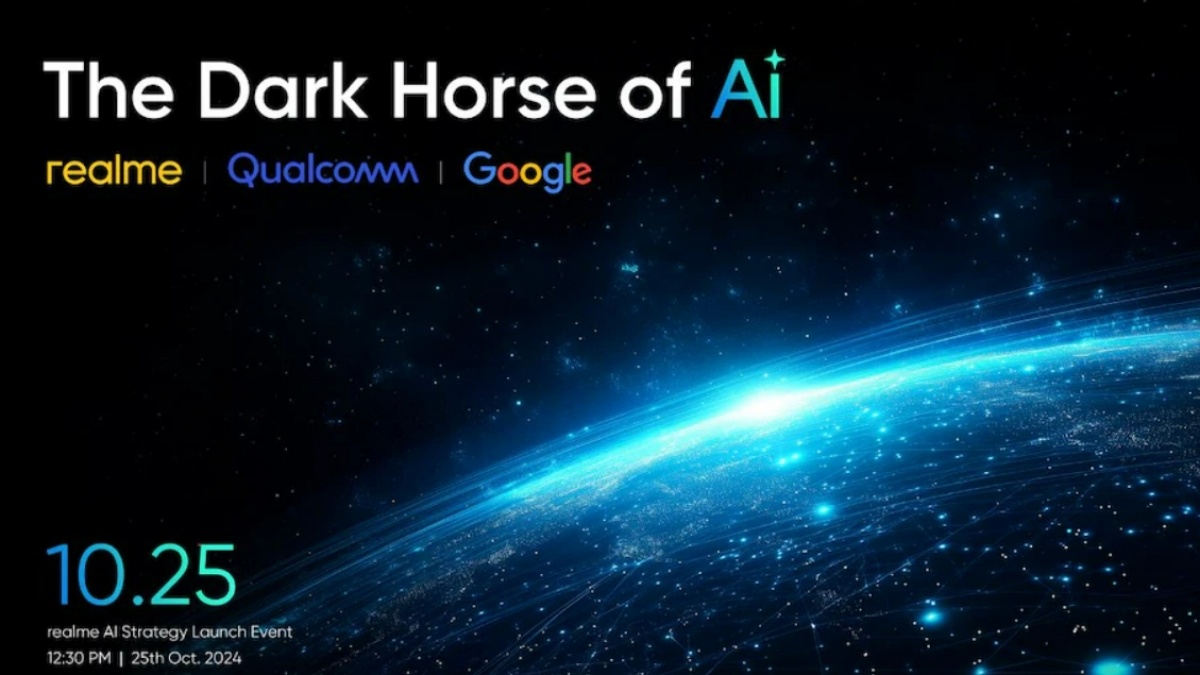Jelang Perilisan HP Flagship, Realme Gelar Acara 'The Dark Horse of AI'