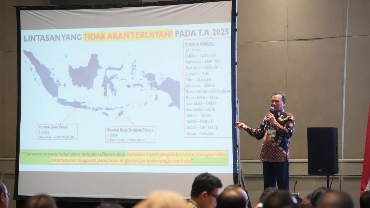 Ditjen Hubdat Evaluasi Lintas Penyeberangan Perintis 2024 dan Penetapan Lintas Penyeberangan Perintis 2025