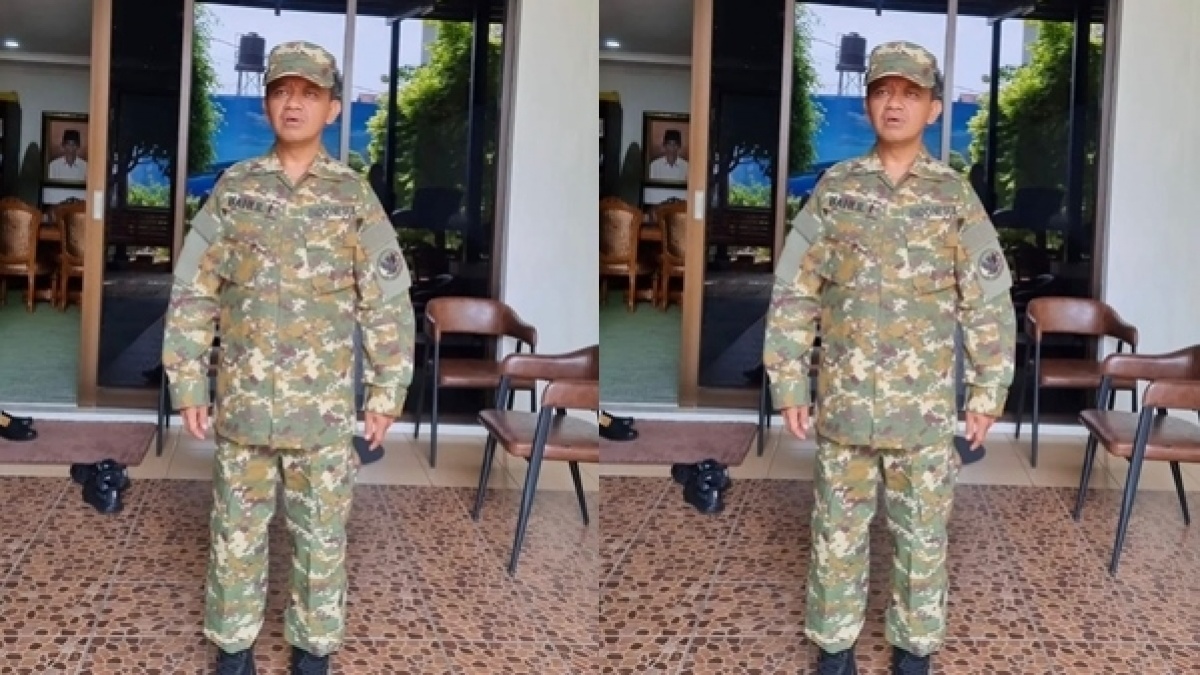 Segini Gaji dan Tunjangan Bahlil yang Tampil Ikonik dengan Baju Tentara