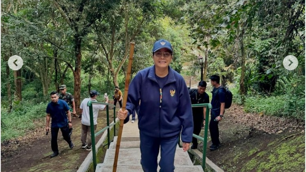 Pengalaman Sri Mulyani Mendaki Gunung Tidar di Akmil Magelang: Agak Ngos-ngosan!
