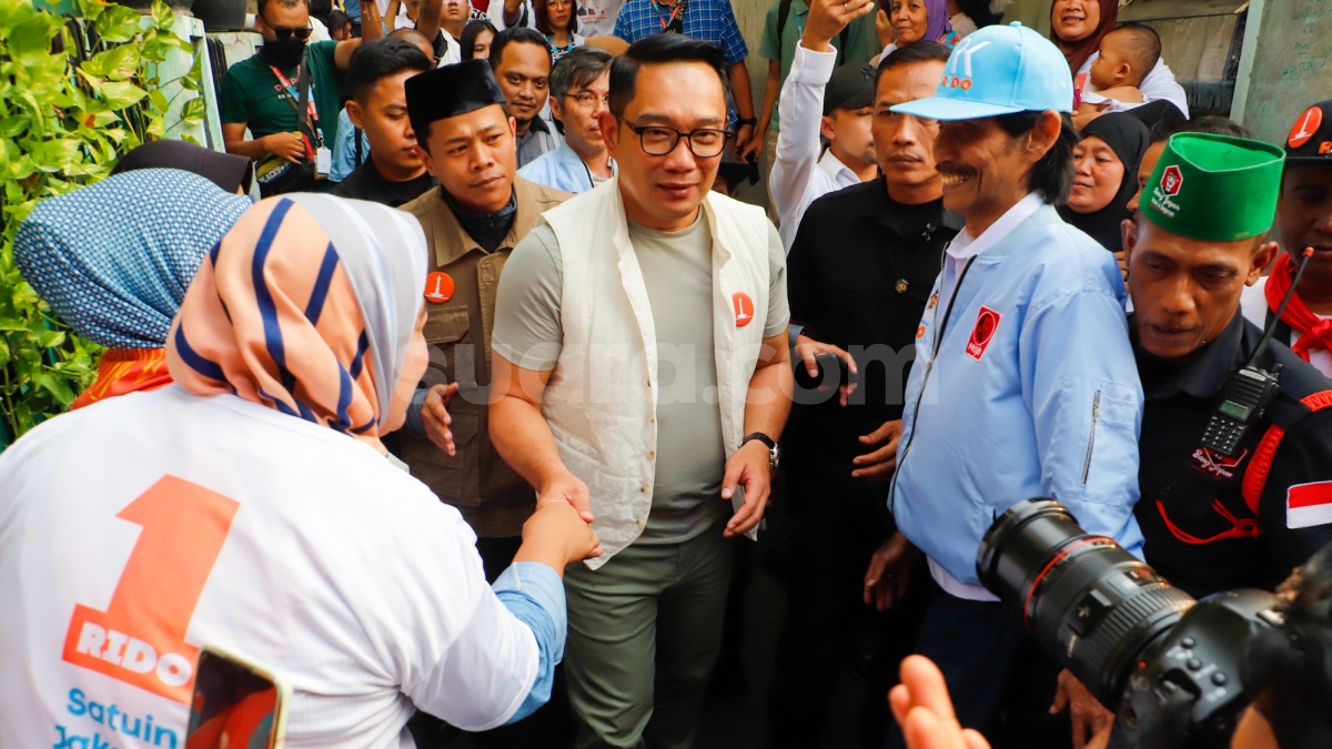 Ojol Kerap Mangkal Sembarangan, Begini Solusi Ridwan Kamil kalau Jadi Gubernur Jakarta