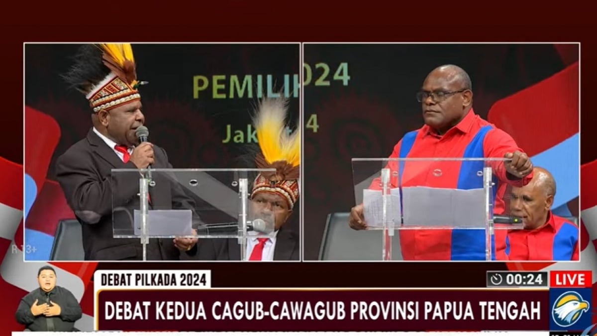 Debat Pilgub Papua Tengah, Transmigrasi dan PSN Jadi Sorotan Para Kandidat Gubernur