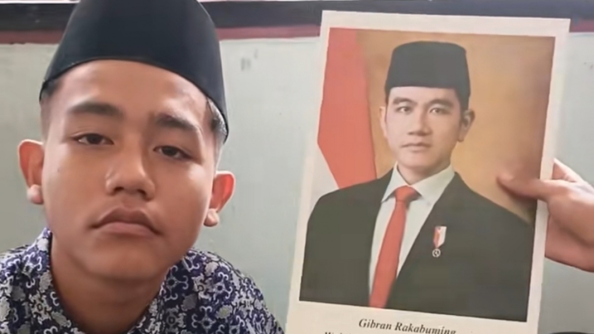 Bikin Bangga Teman Sekelas, Viral Anak SMP Punya Wajah dan Ekspresi Mirip Wapres Gibran Rakabuming Raka