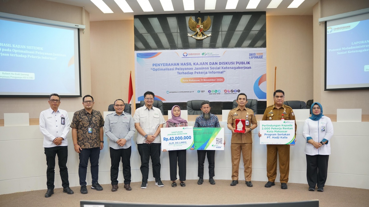 Petani dan Nelayan Kontributor Pembangunan, Ombudsman: Perlindungan BPJS Ketenagakerjaan Sangat Penting