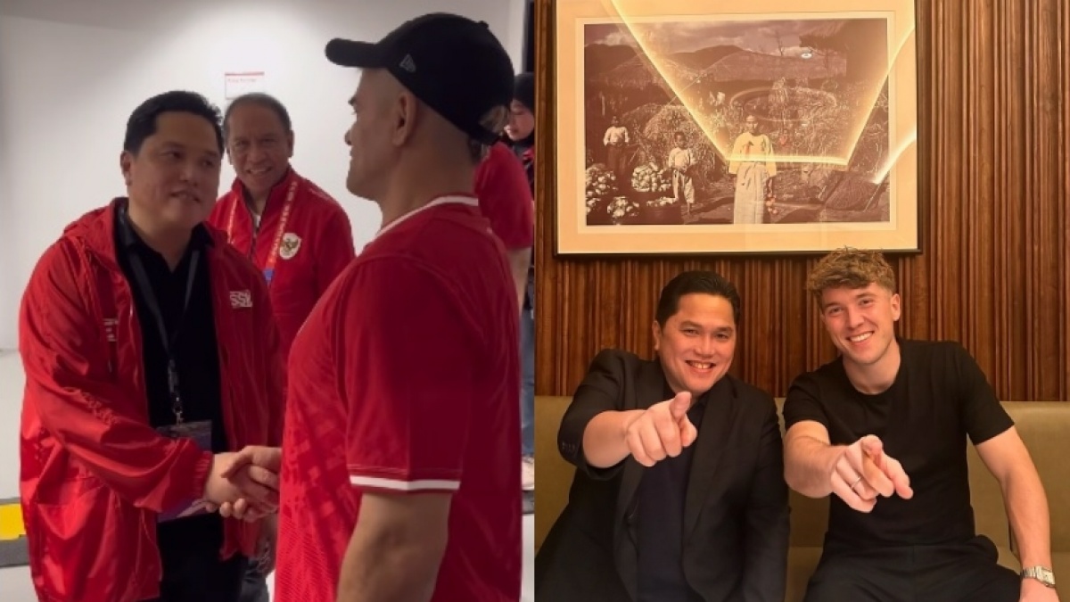 Ada Ole Romeny, Erick Thohir Salaman dengan Pemain Keturunan Uruguay: Kita Perlu Striker Kayak Dia