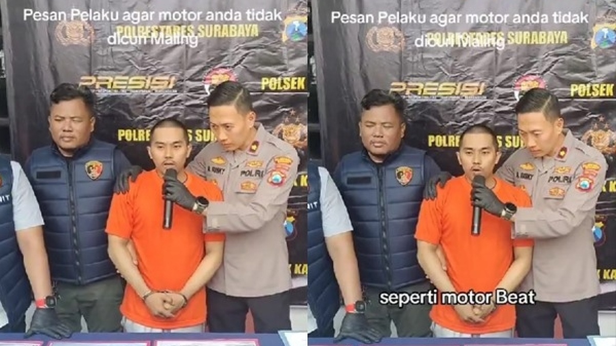 Dihadapan Polisi, Maling Motor Beri Tips Agar Honda BeAT, Vario, dan Scoopy Tak Mudah Dicuri