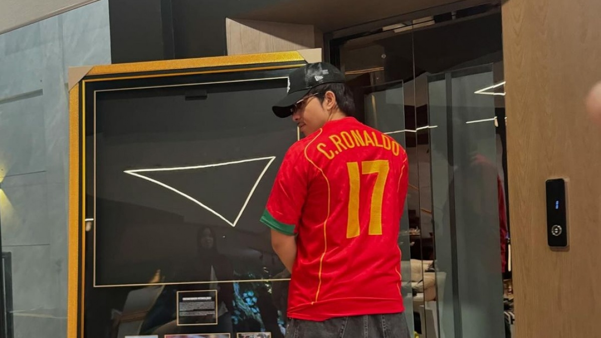 Atta Halilintar Rayakan Ultah ke-30 dengan Jersey Cristiano Ronaldo, Ada Kisah Menarik di Baliknya