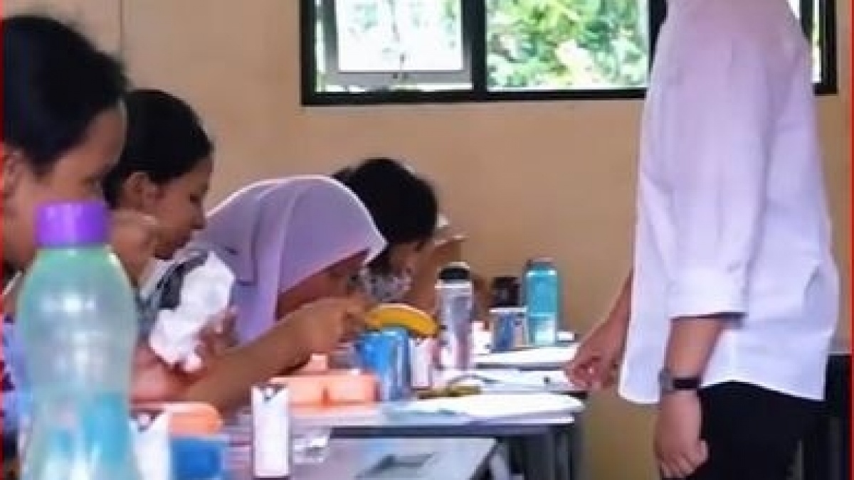 Pamerkan Makan Gratis di SMK Kejuruan, Warganet Tanya Kapan Sampai ke Pelosok?