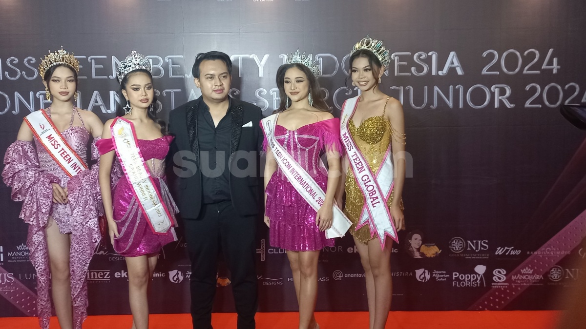 3 Ratu Dunia Beauty Pageant Hadiri Grand Final Miss Teen Beauty Indonesia dan Indonesian Stars Search 2024