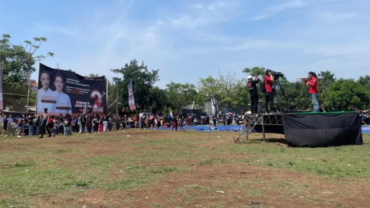 Berlangsung Kurang dari 2 Jam, Kampanye Akbar Dharma-Kun Sepi Pendukung