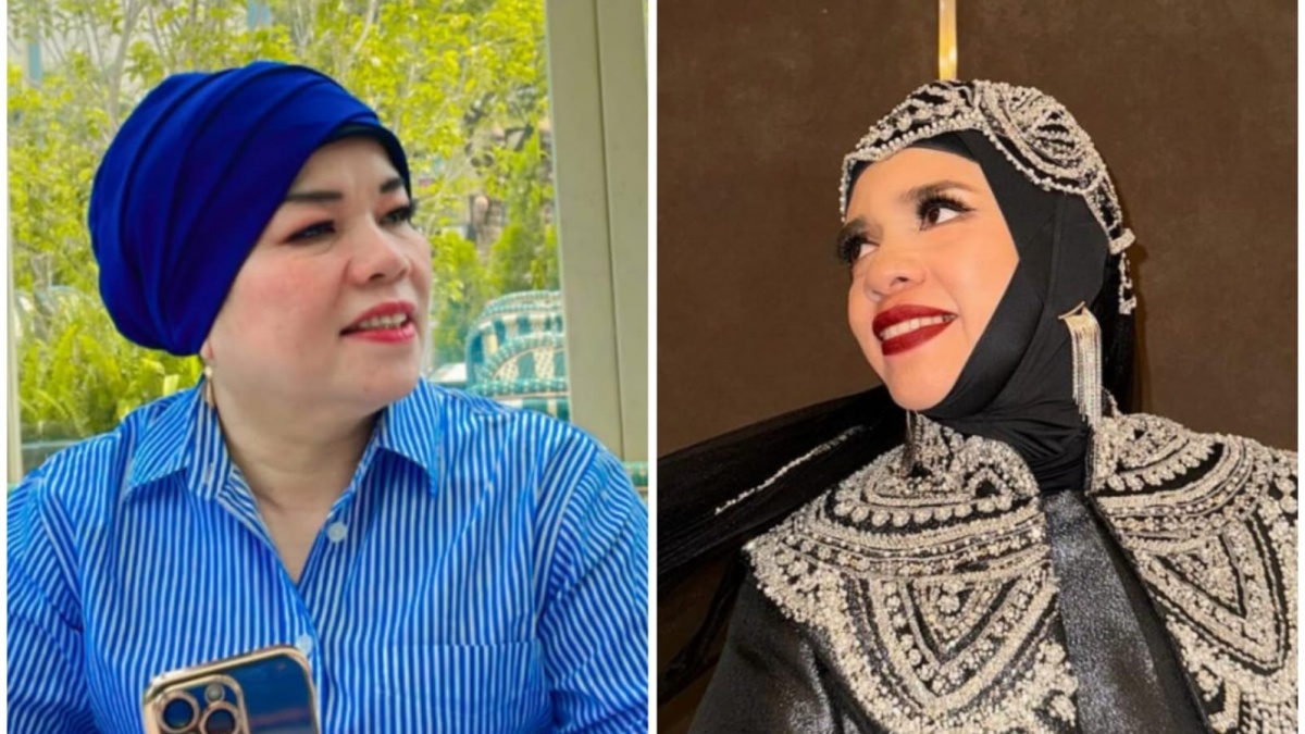 Beda Busana Geni Faruk dan Ibu Fuji di Pengajian Nikah Anak, Ada yang Pamer 2 Jam Tangan