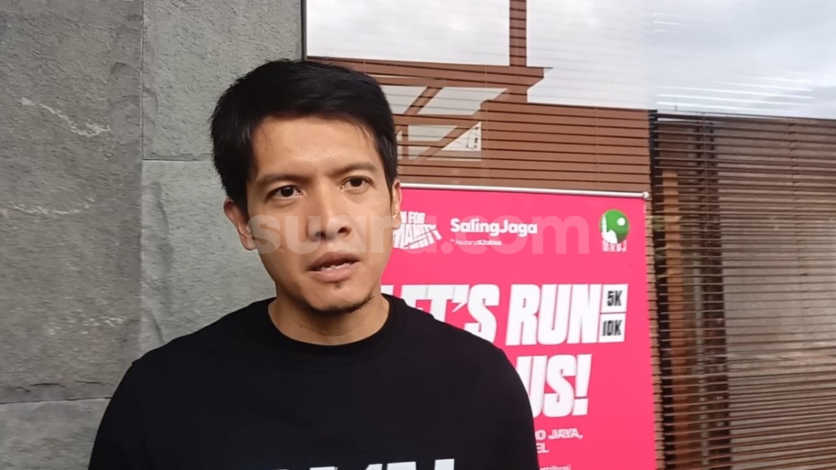 Konsisten Bantu Palestina, Dimas Seto Gelar Run for Humanity