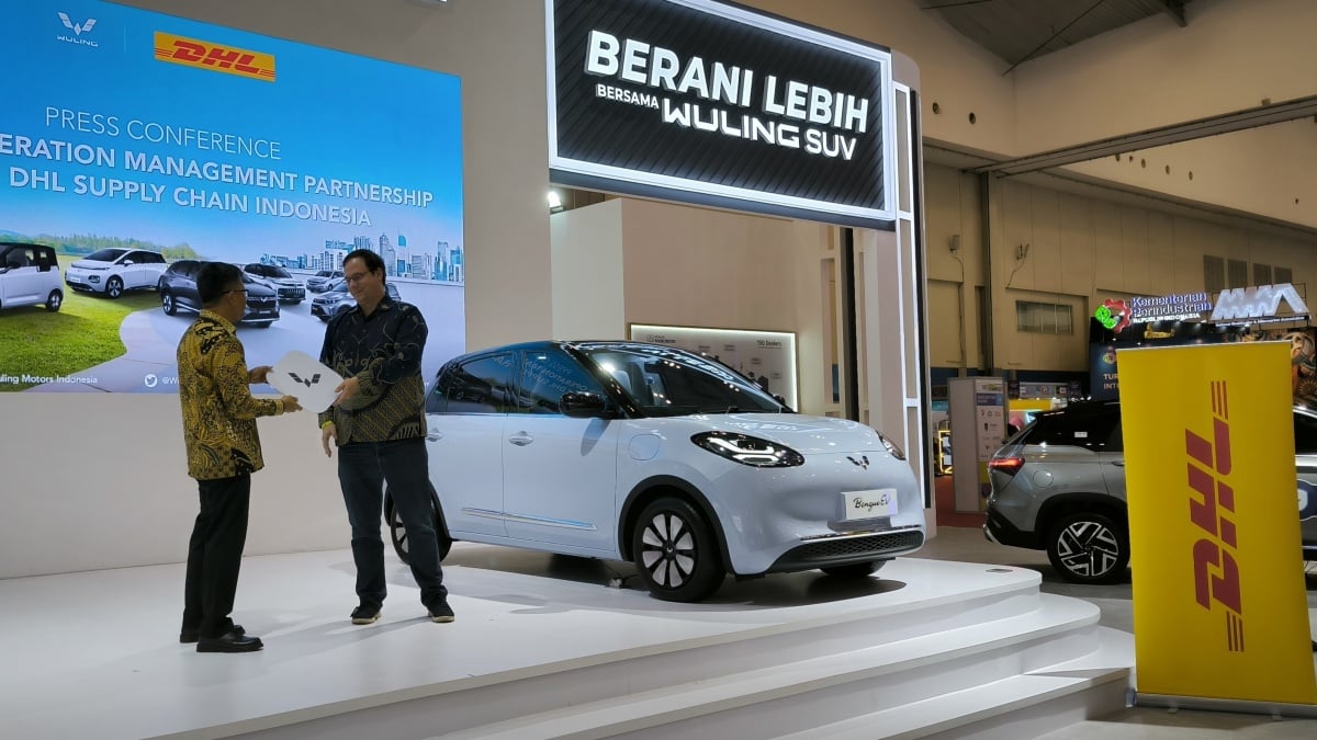 Wuling Gandeng DHL untuk Kelola Ratusan Ribu Suku Cadang di Indonesia