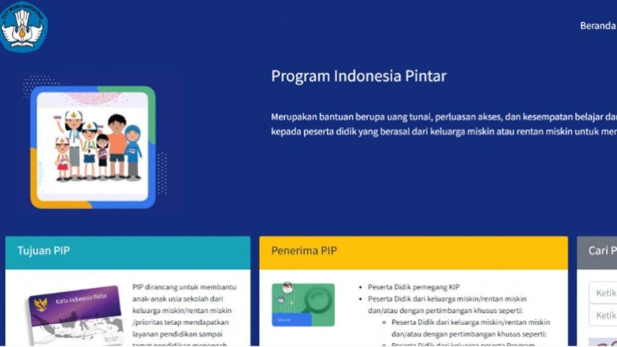 Jadwal Pencairan PIP Kemdikbud dan Cara Cek Penerima