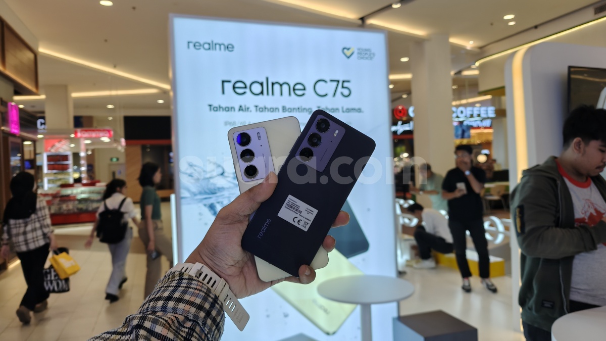 Realme C75 Kantongi Rekor MURI, Jadi HP Tahan Air Terlama di Indonesia