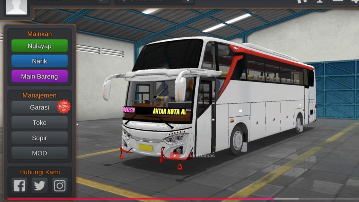 Bikin Bus BUSSID-mu Jadi Pusat Perhatian dengan Running Text! Downloadnya Gratis Kok
